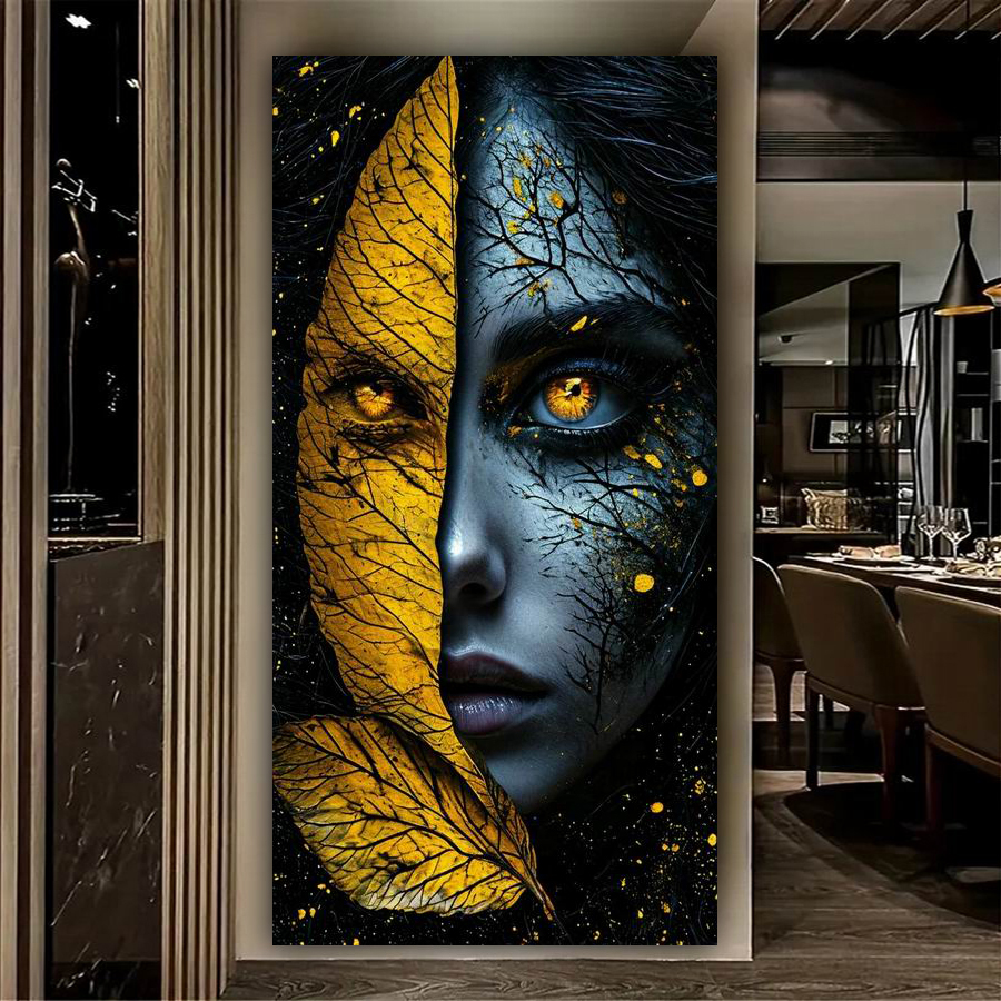 Women Bags Pictures - Abstract Woman Large Size Diy Diamond
