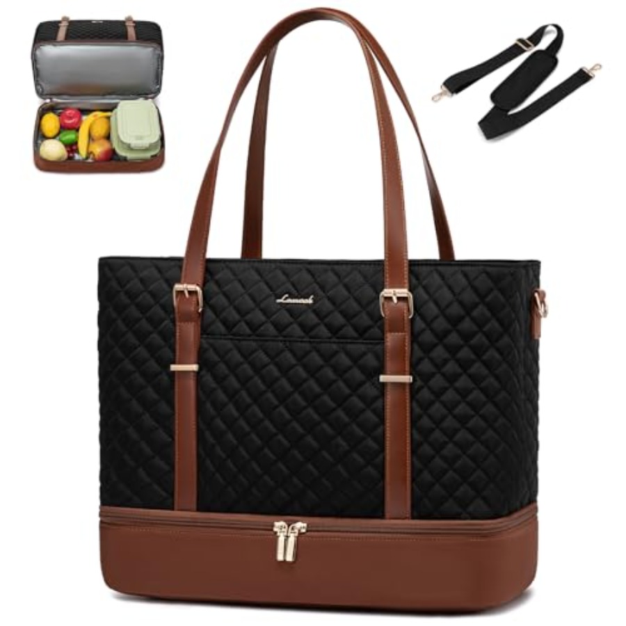 Women'S Tote Bags For Work - Lunch Tote Bag for Women, Laptop