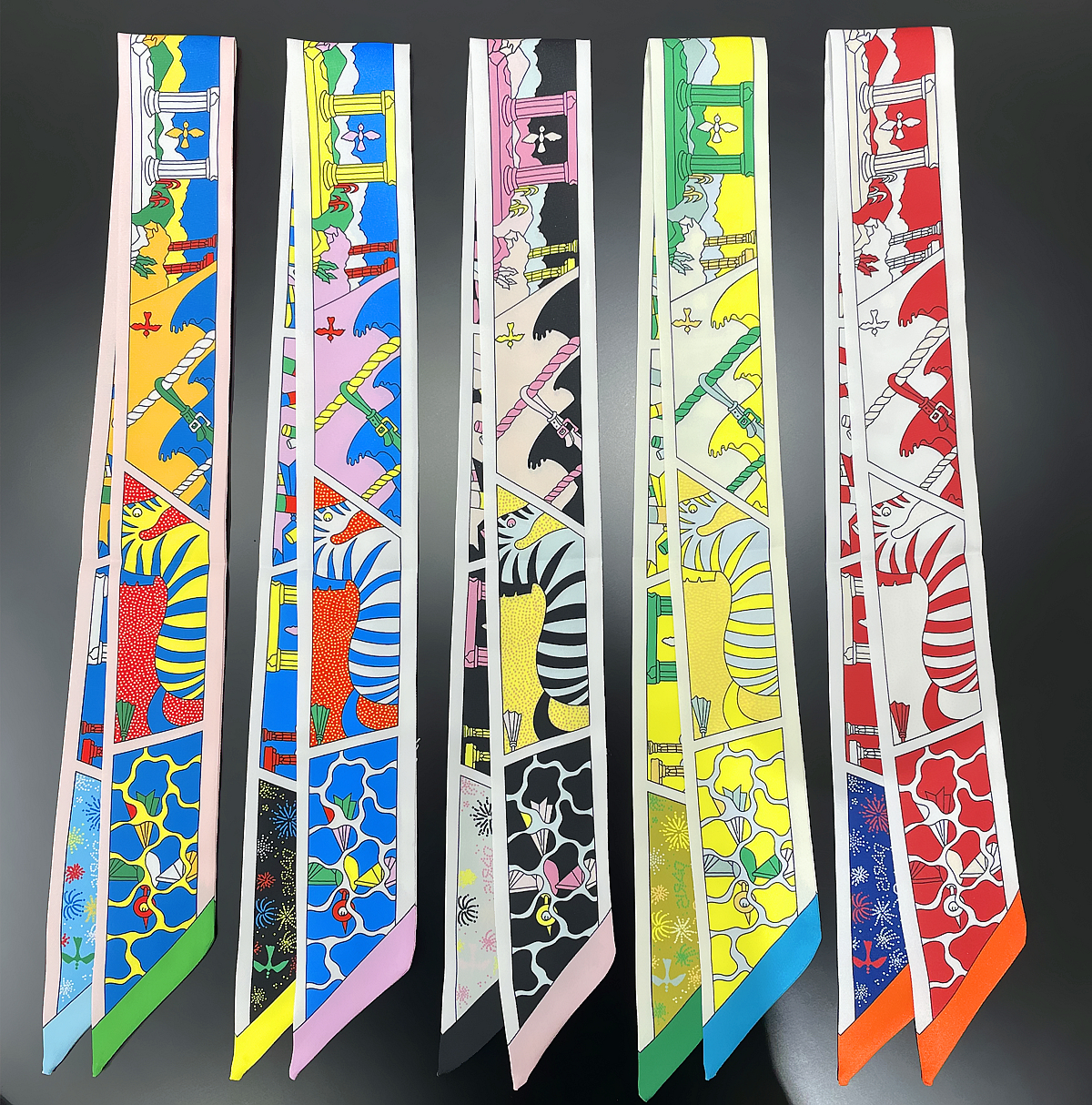 Women'S Bags Designer Brands - 2024 Brand Design Zebra Silk Scarf
