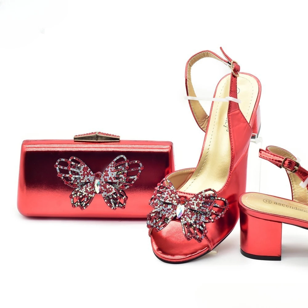 Women Bags Designer - Matching Shoes and Bag Set for
