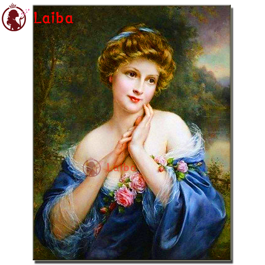 Women Bags Pictures - World famous painting Full Square Diamond