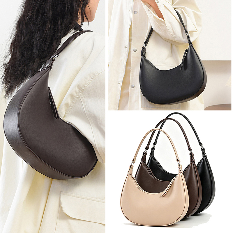 Trendy Crescent Bag For Women, - Half Moon Crescent 리뷰 및 가격