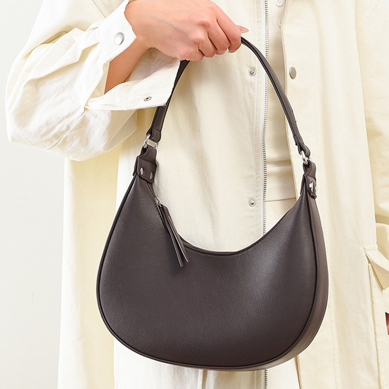 Trendy Crescent Bag For Women, - Half Moon Crescent 리뷰 및 가격