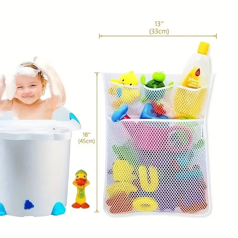 Baby Shower Bath Toys White Ba - Mesh Net Bag 리뷰 및 가격