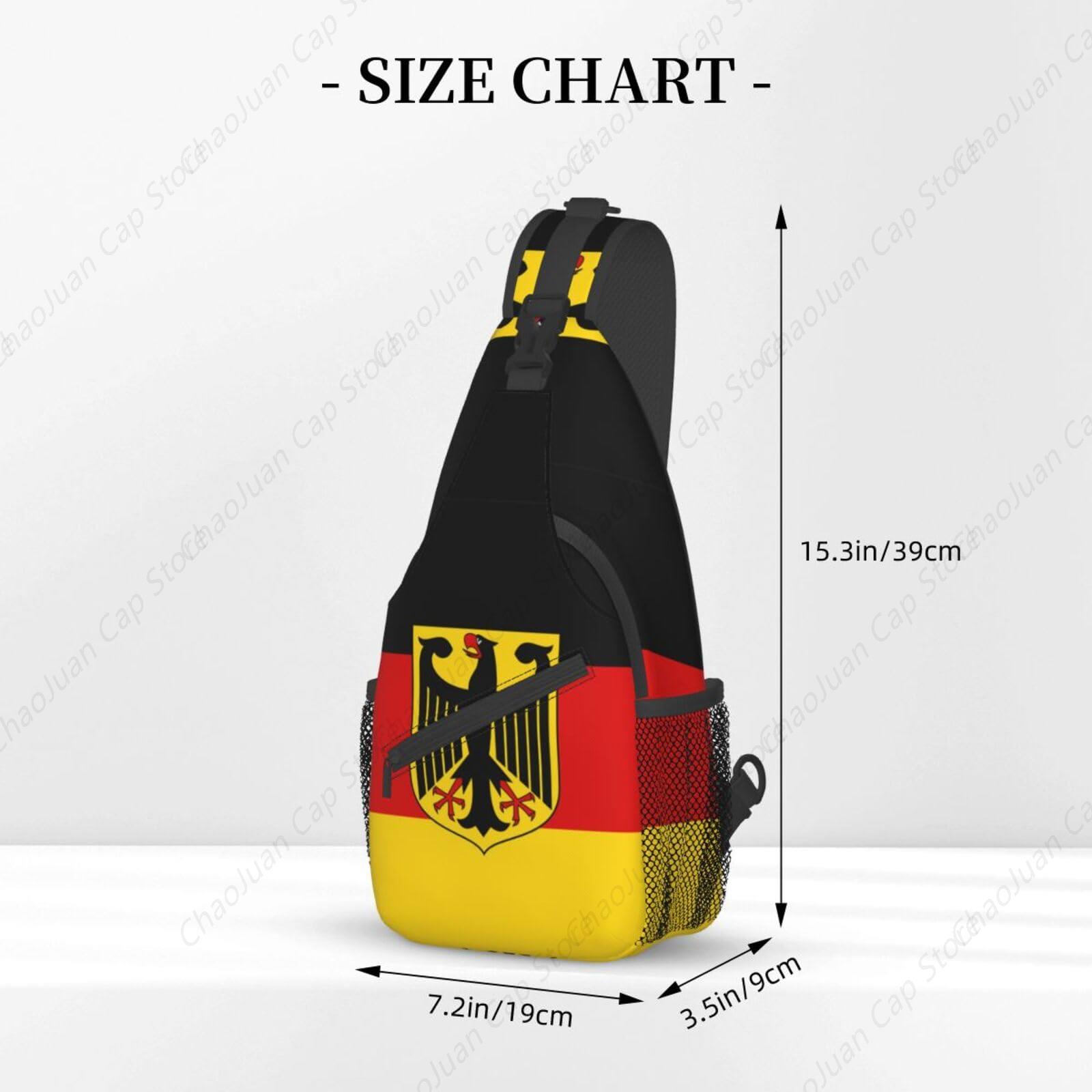 German Flag Sling Bag Crossbod - Women Bags Germany 리뷰 및 가격