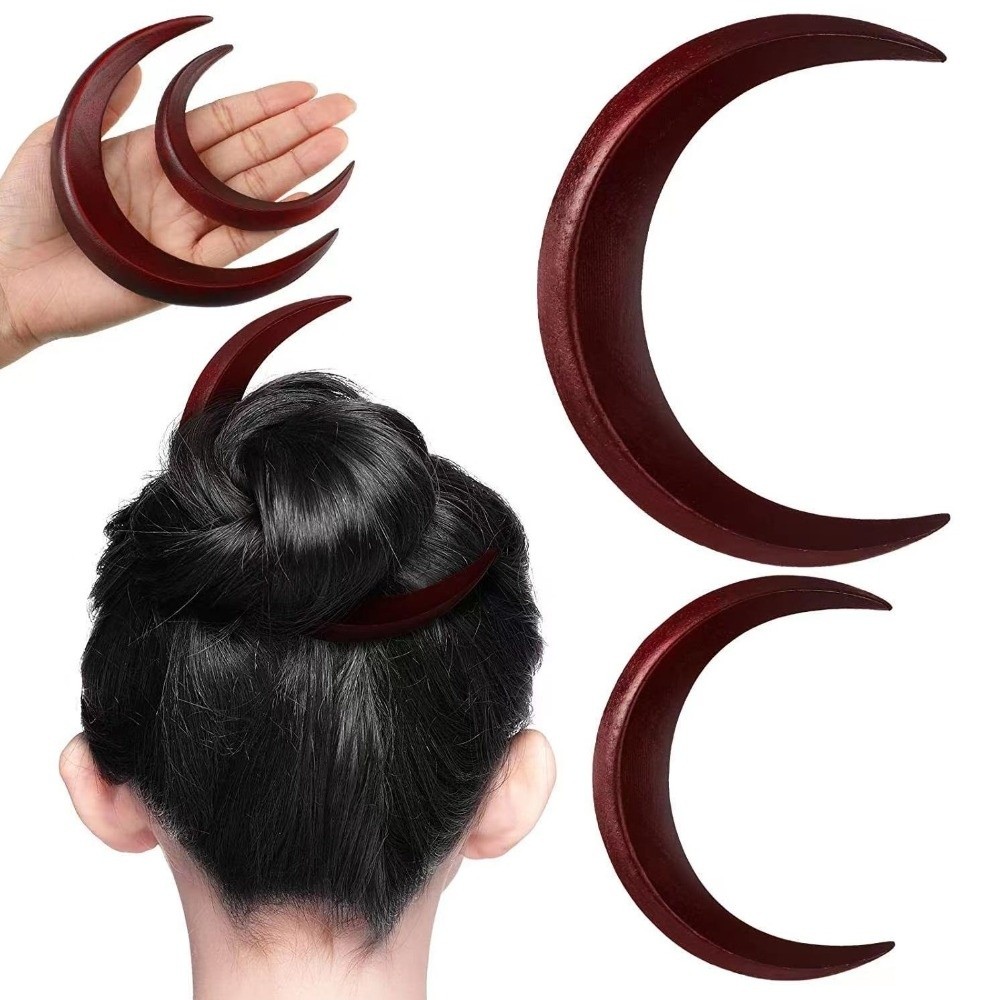 Fashion Elegant Crescent Hair  - Half Moon Crescent 리뷰 및 가격