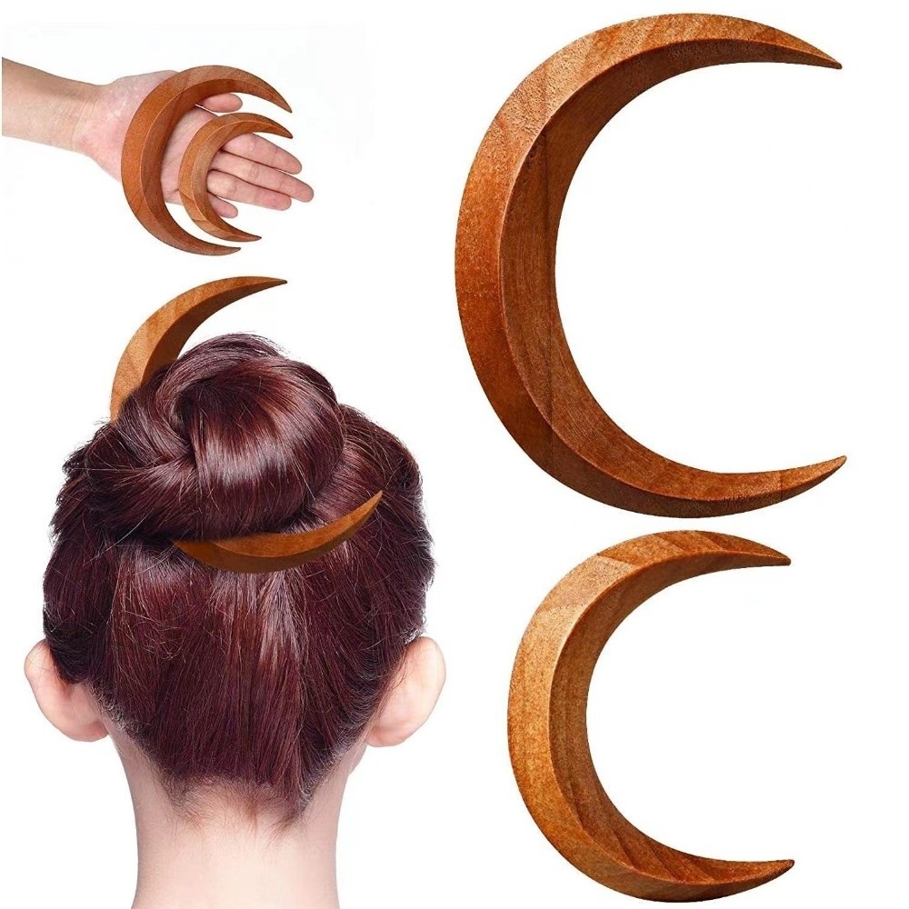 Fashion Elegant Crescent Hair  - Half Moon Crescent 리뷰 및 가격