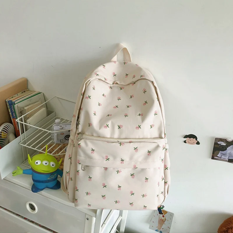 Preppy Style Canvas Backpacks  - Women Bags H&M 리뷰 및 가격