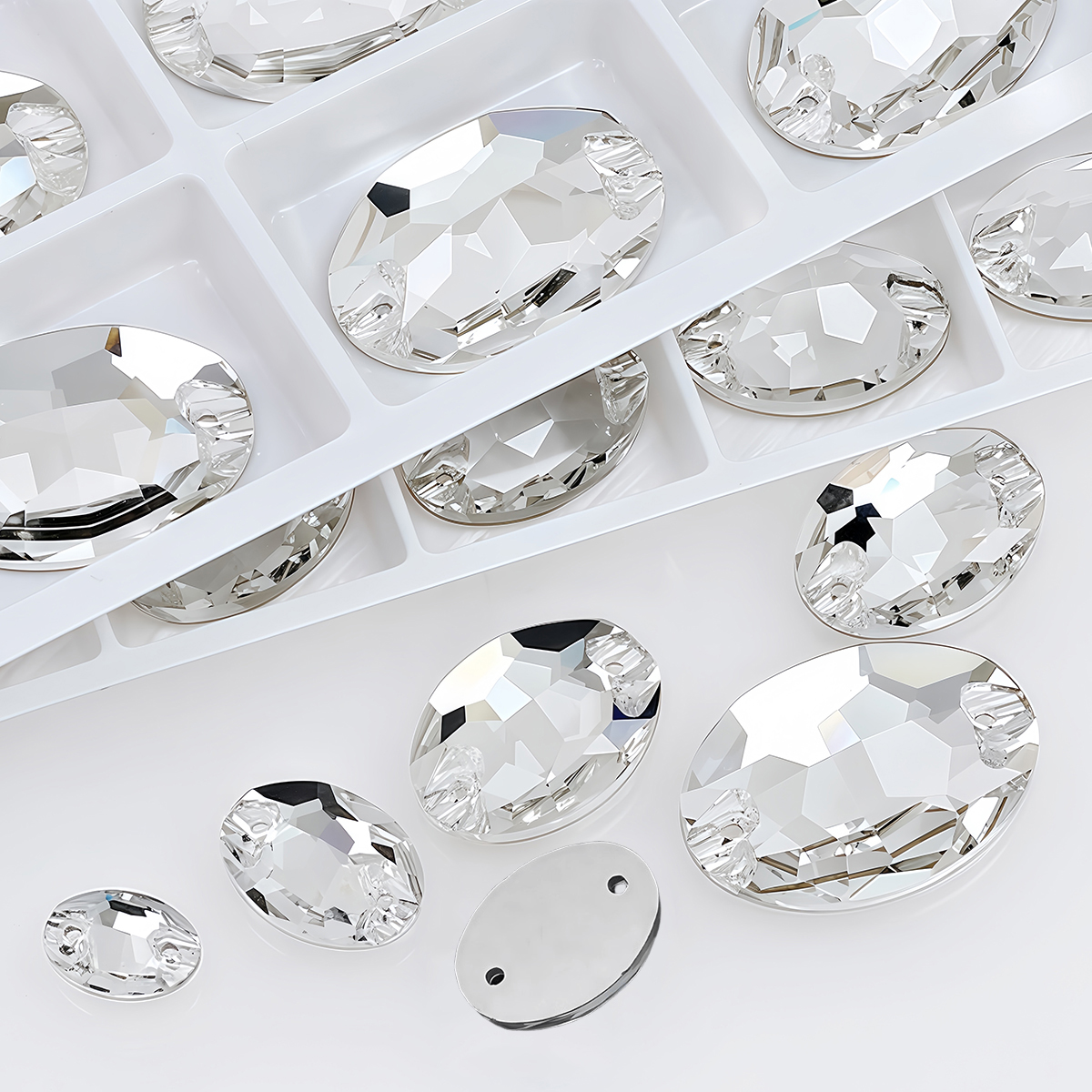Oval Ellipse Crystal Clear Gla - Women Bags Louis Vuitton 리뷰 및 가격