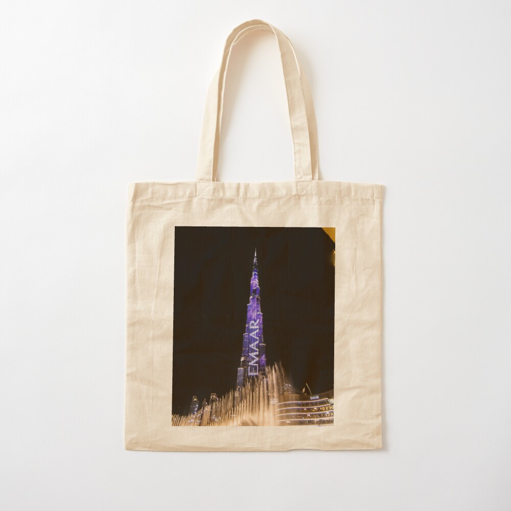 Burj Khalifa in Dubai Tote Bag - Women Bags Dubai 리뷰 및 가격