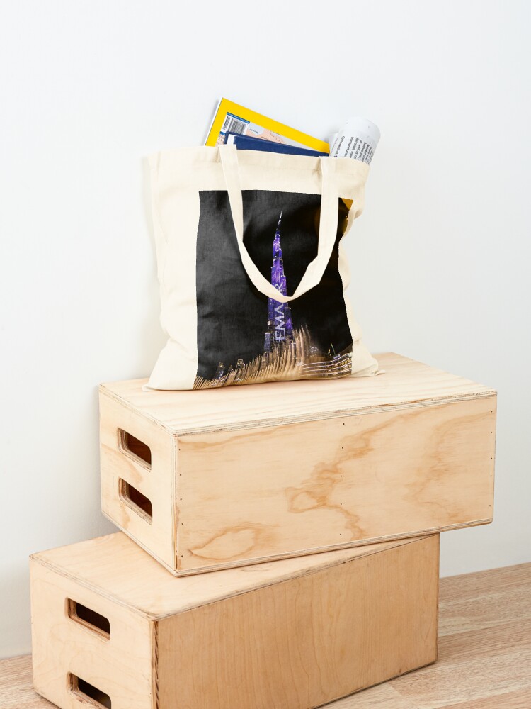Burj Khalifa in Dubai Tote Bag - Women Bags Dubai 리뷰 및 가격