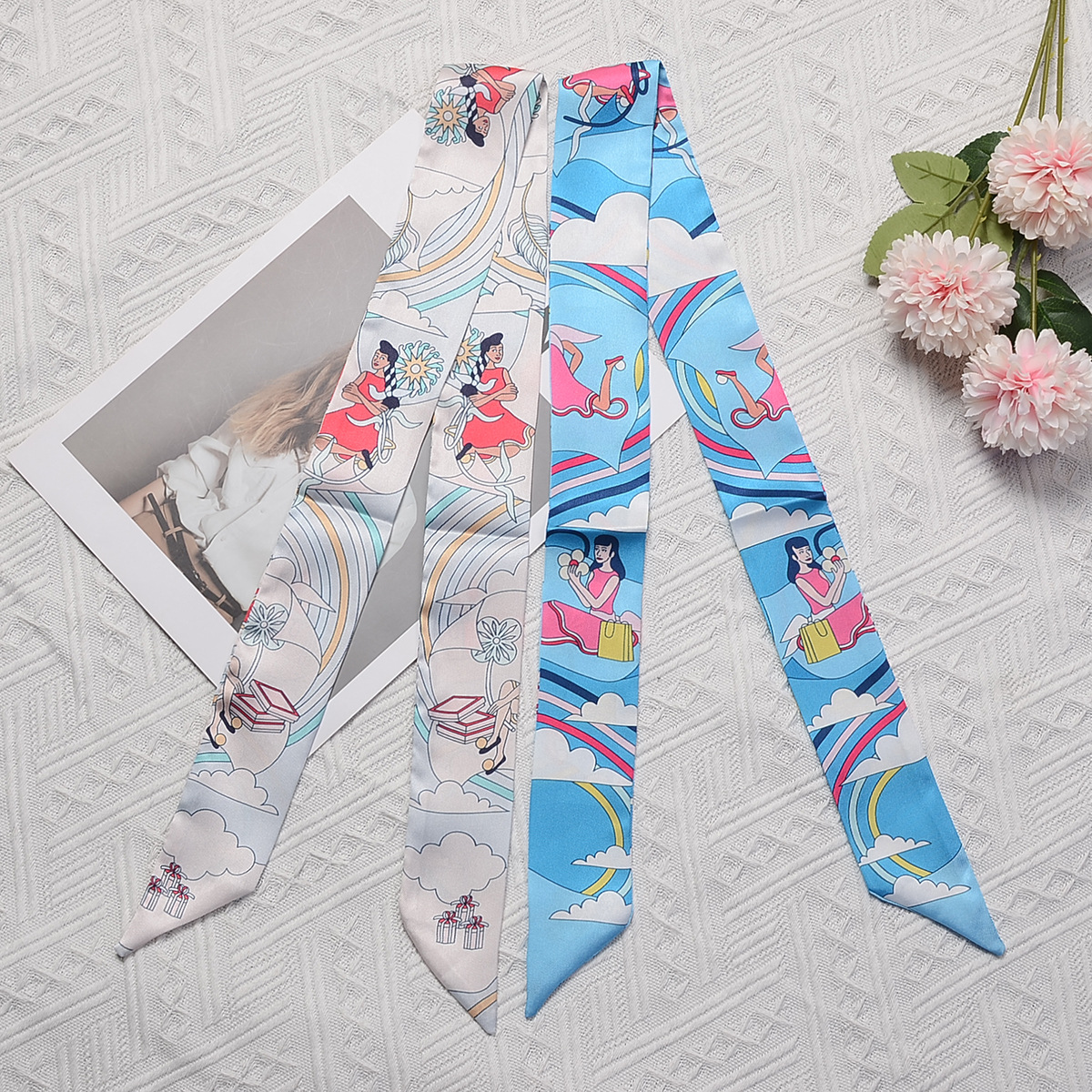 Women Hair Scarf 2024 New Bran - Women Bags Branded 리뷰 및 가격