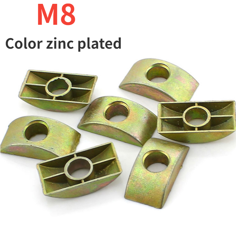 5pcs M8 Half Moon/Crescent Nut - Half Moon Crescent 리뷰 및 가격