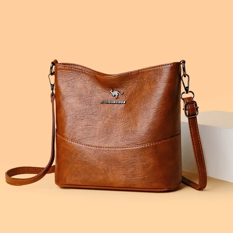 Soft Pu Leather Crossbody Bag  - Women'S Kangaroo Bags 리뷰 및 가격