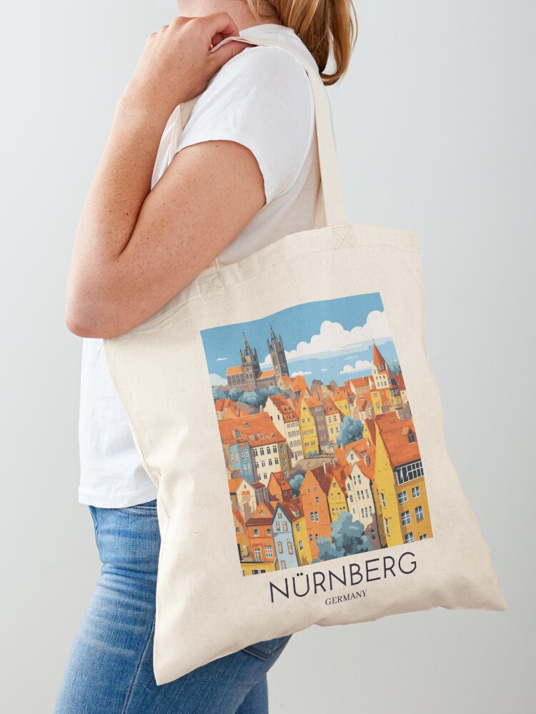 A Pop Art Travel Print of Nürn - Women Bags Germany 리뷰 및 가격