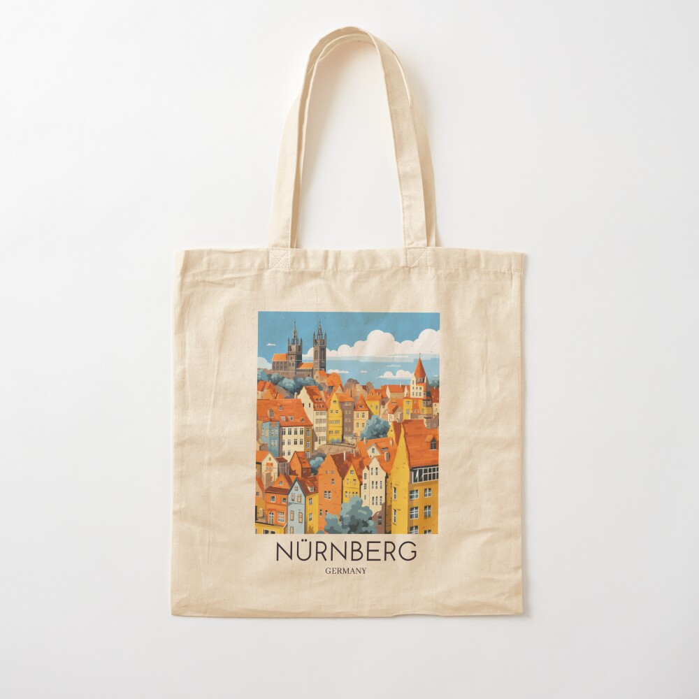 A Pop Art Travel Print of Nürn - Women Bags Germany 리뷰 및 가격