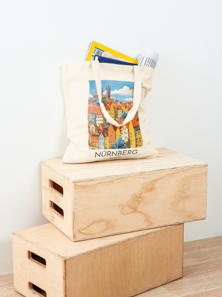 A Pop Art Travel Print of Nürn - Women Bags Germany 리뷰 및 가격