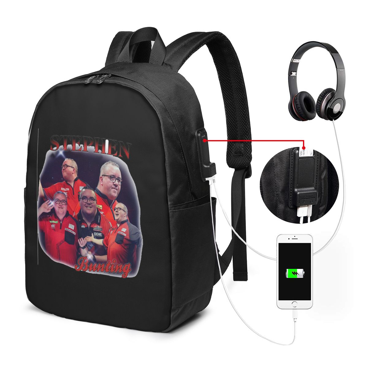 Stephen Bunting Bootleg Backpa - Women Bags College 리뷰 및 가격