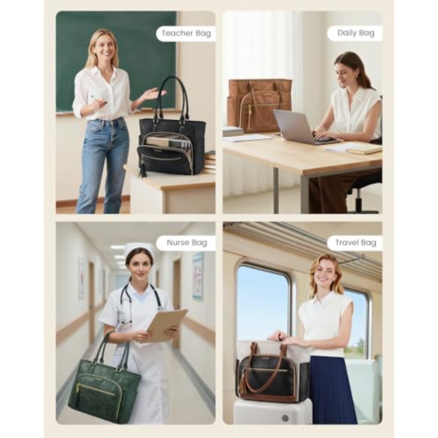 Laptop Tote Bag for Women With - Women'S Tote Bags For Work 리뷰 및 가격