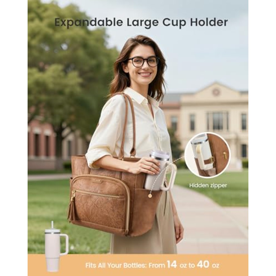 Laptop Tote Bag for Women With - Women'S Tote Bags For Work 리뷰 및 가격