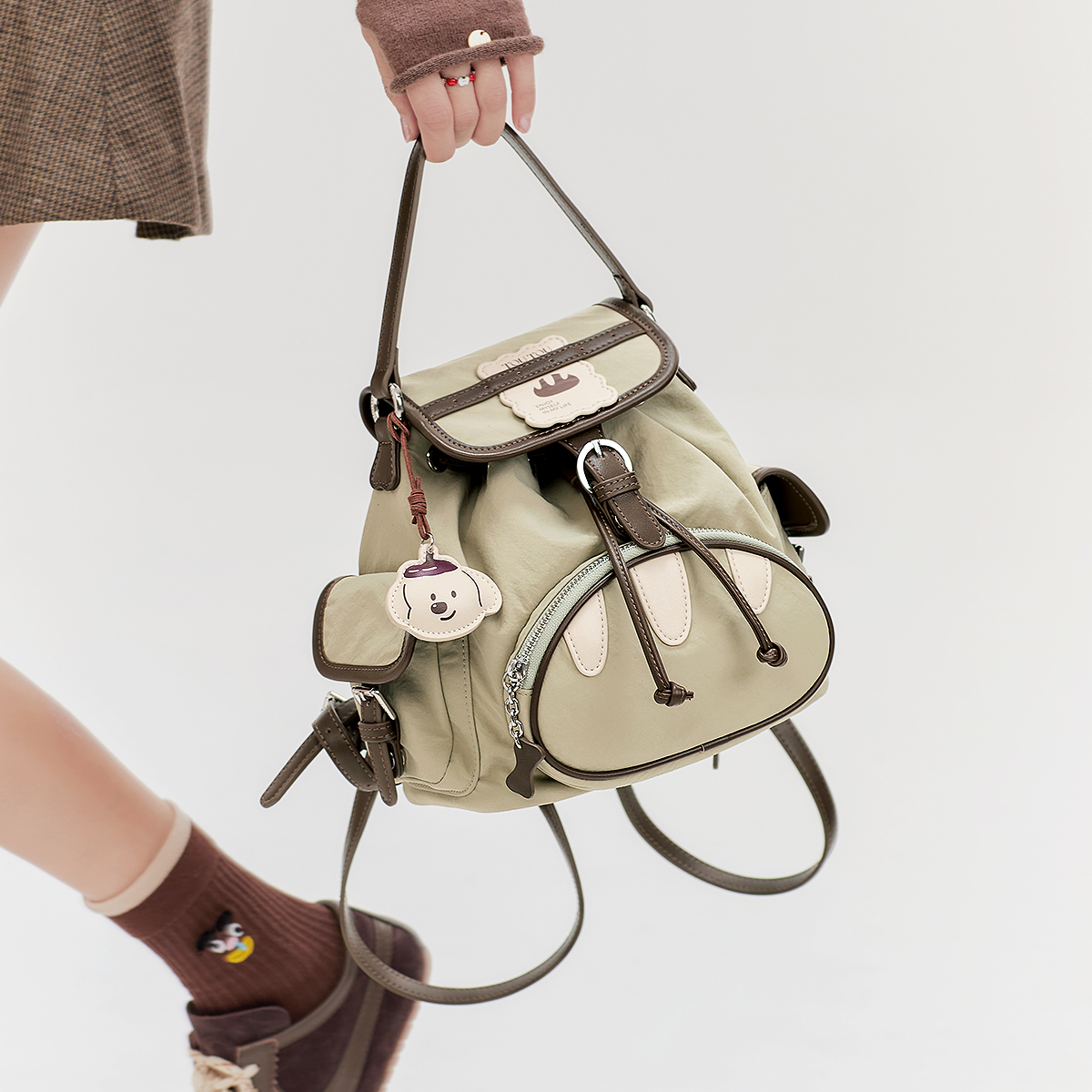 TOUTOU Nylon Backpack for Girl - Women'S Bags Designer Brands 리뷰 및 가격