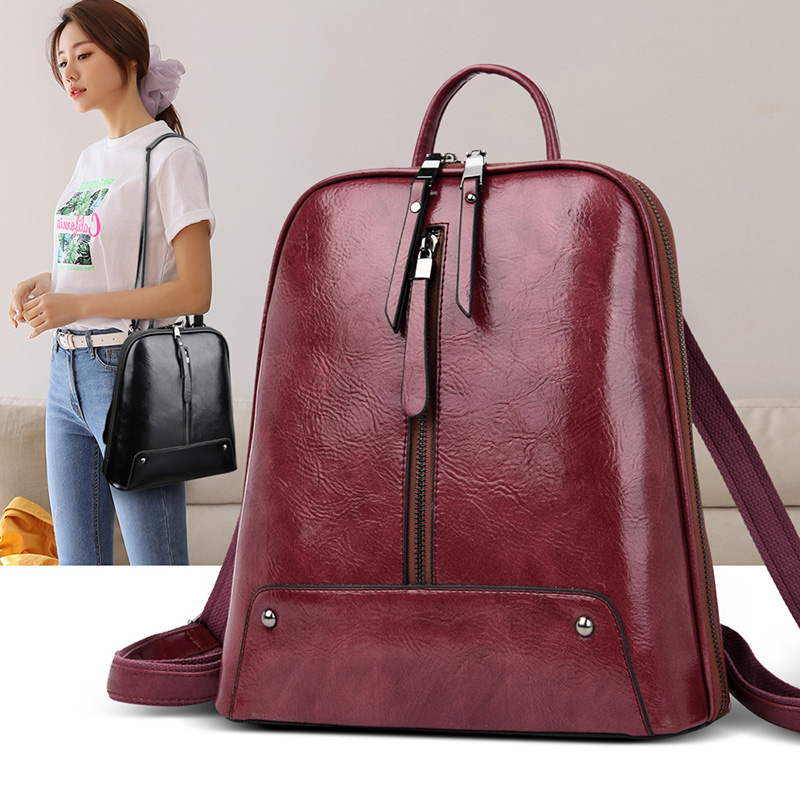 Women Leather Backpack Fashion - Women Bags H&M 리뷰 및 가격
