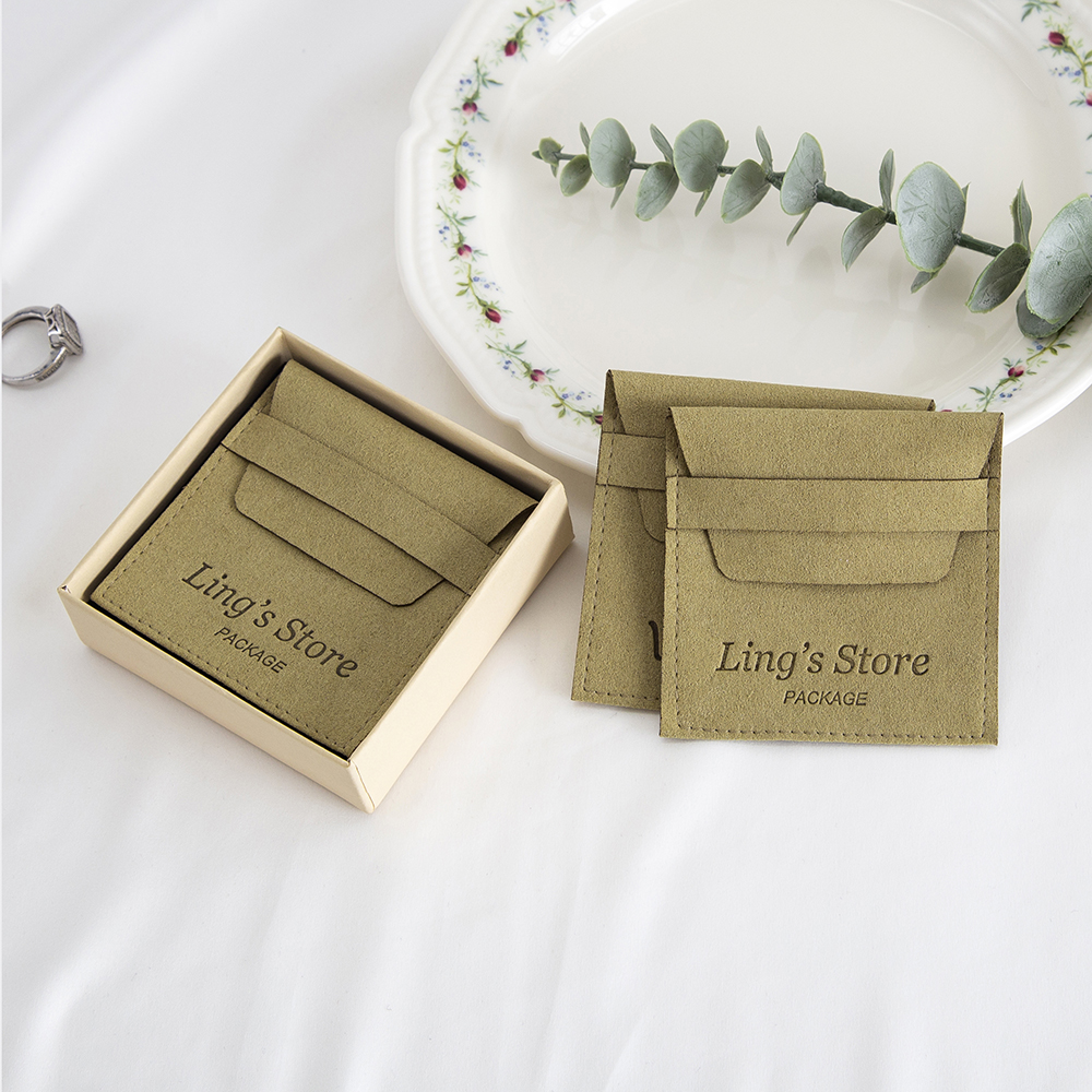 100Pcs Custom Logo Green Jewel - Flap Bag Envelope 리뷰 및 가격