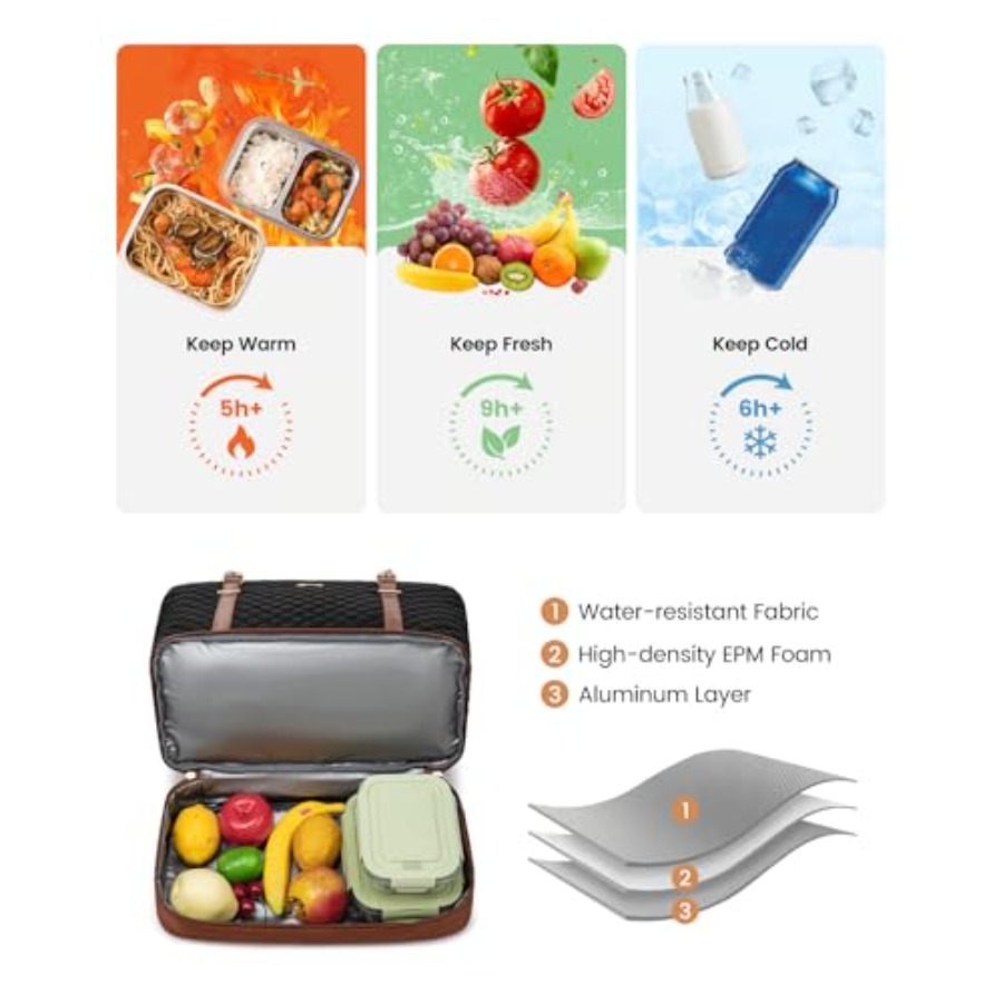 Lunch Tote Bag for Women, Lapt - Women'S Tote Bags For Work 리뷰 및 가격