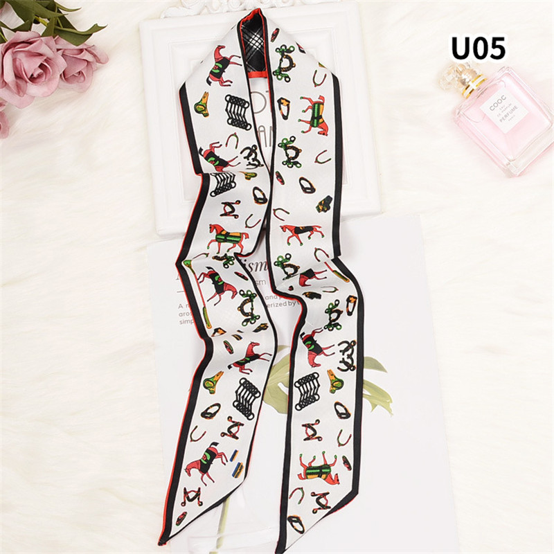 Horse Plaid Skinny Scarf Women - Women Bags Branded 리뷰 및 가격