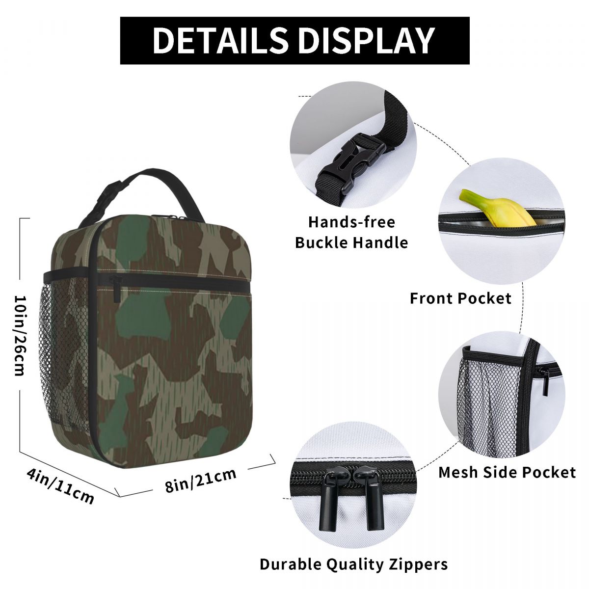 WW2 Germany Military Splinter  - Women Bags Germany 리뷰 및 가격