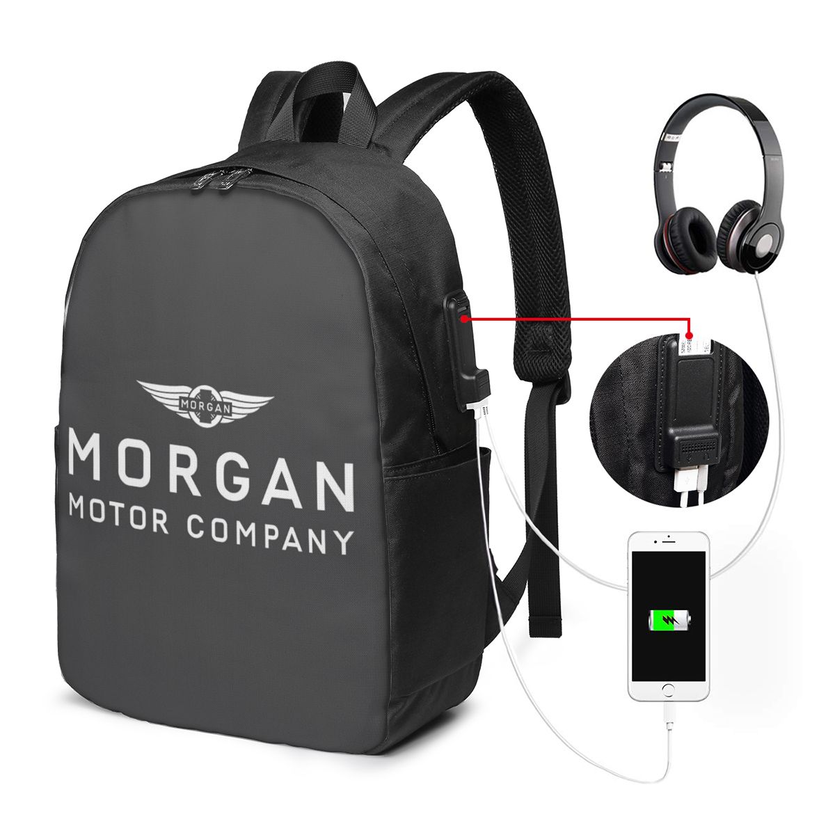 Morgan Motor Car Company Backp - Women Bags College 리뷰 및 가격