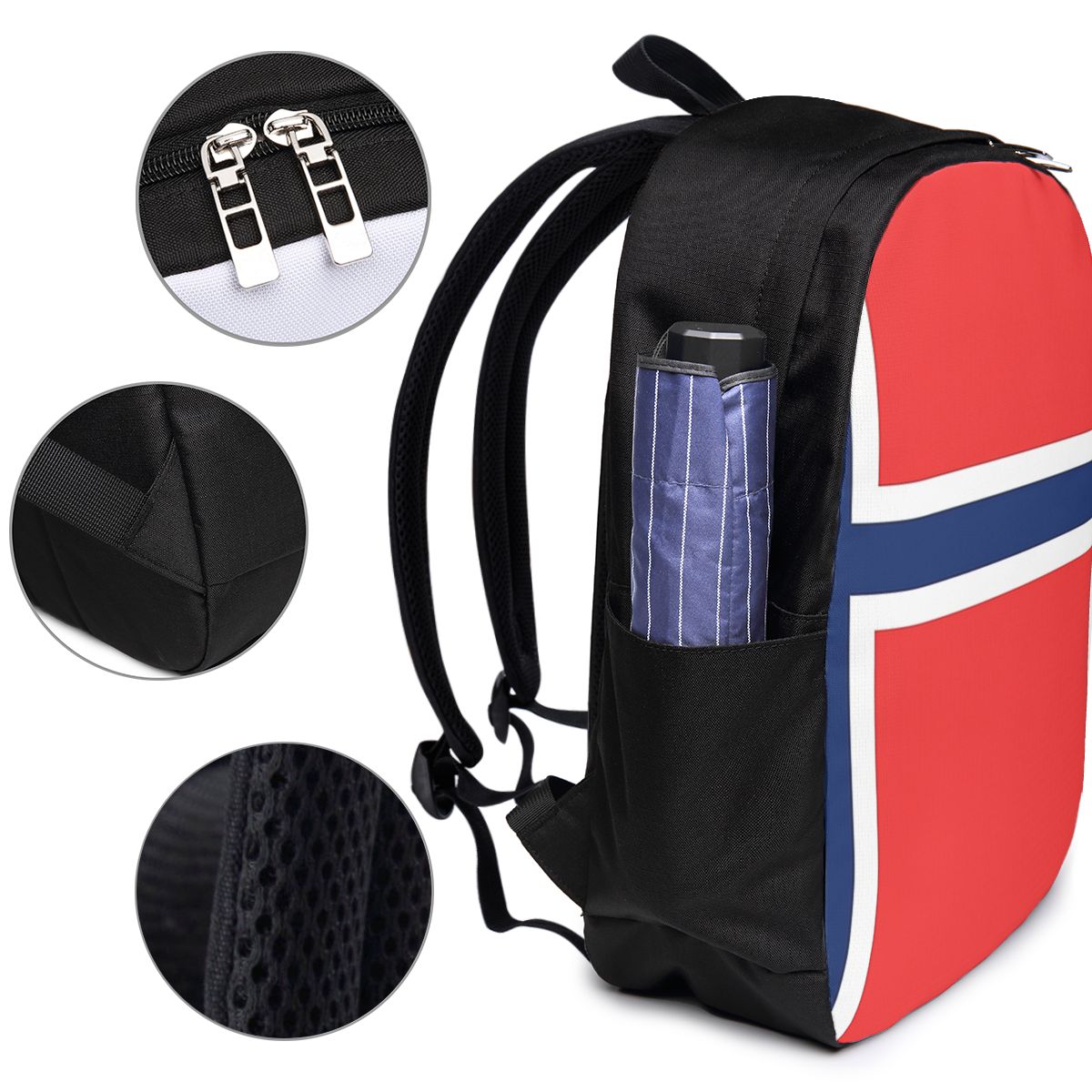 Norway Flag Backpack Travel No - Women Bags College 리뷰 및 가격