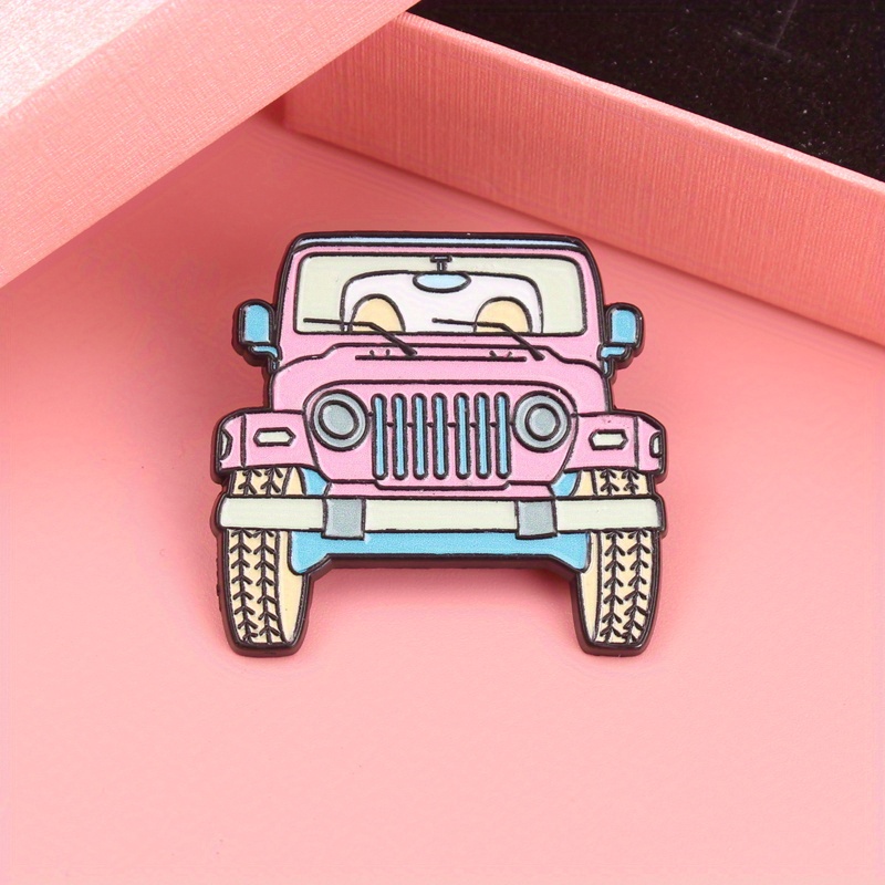 Adorable Pink Jeep Cartoon Ena - Women'S Jeep Bags 리뷰 및 가격