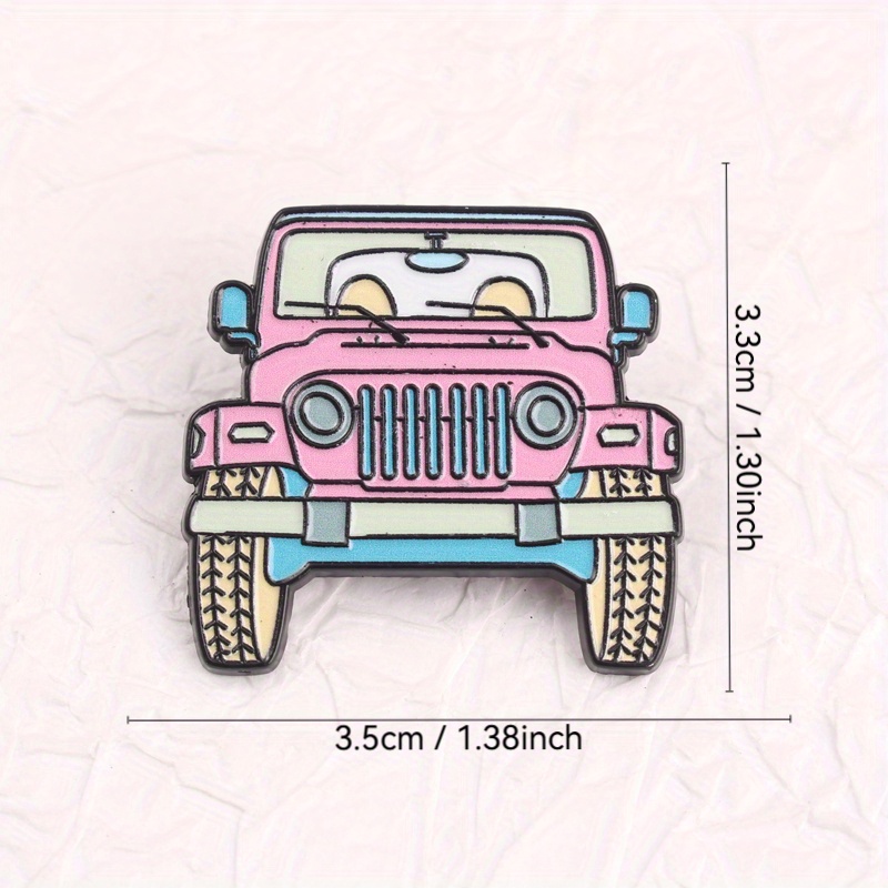 Adorable Pink Jeep Cartoon Ena - Women'S Jeep Bags 리뷰 및 가격