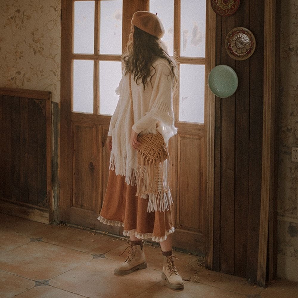 Ethnic Style Woven Straw Bag S - Woven Straw Bag 리뷰 및 가격