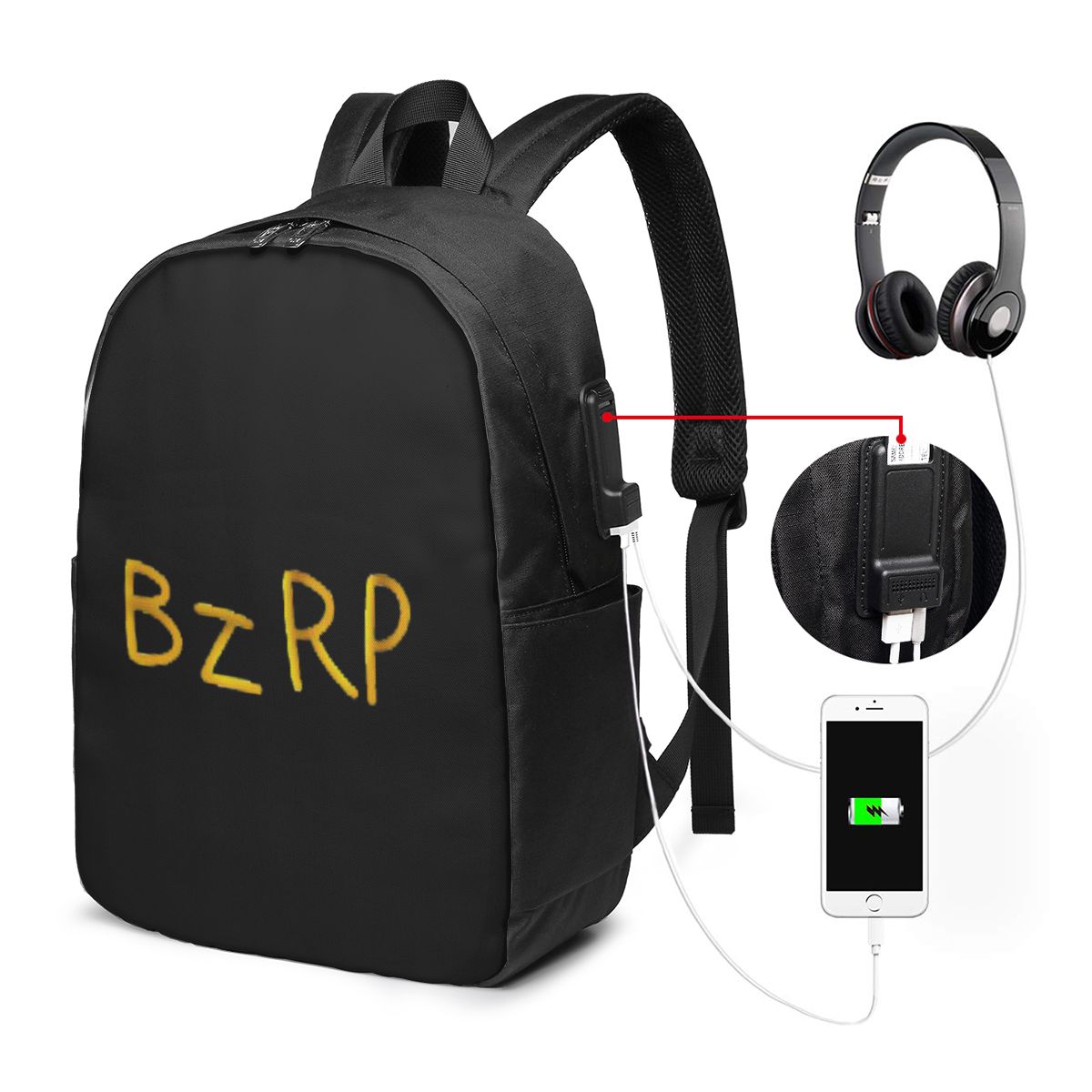 Bizarrap Cap (BZRP) Backpack T - Women Bags College 리뷰 및 가격