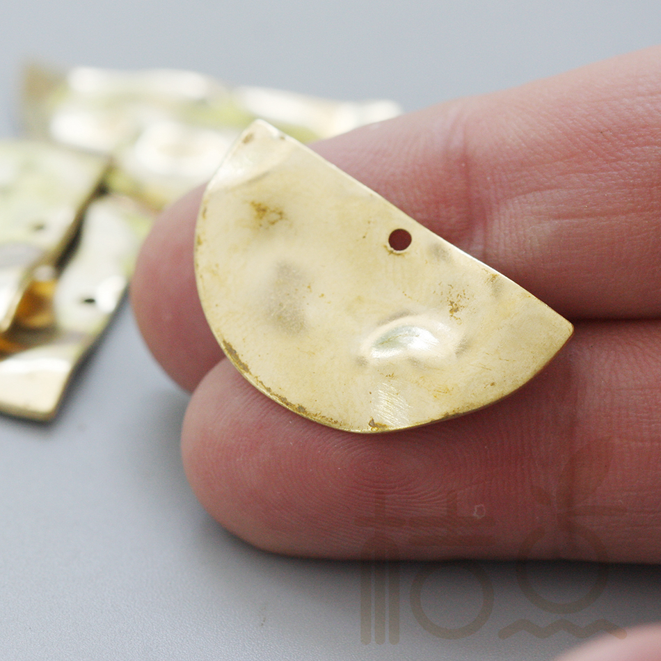 DIY Supply-Solid Brass Finding - Half Moon Crescent 리뷰 및 가격