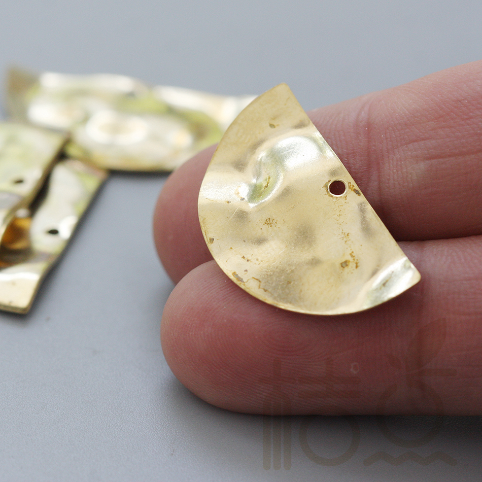DIY Supply-Solid Brass Finding - Half Moon Crescent 리뷰 및 가격