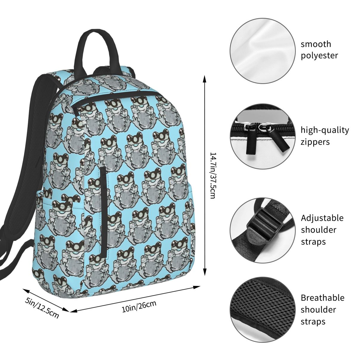 Amazon Milk Frog Blep Backpack - Women Bags Amazon 리뷰 및 가격