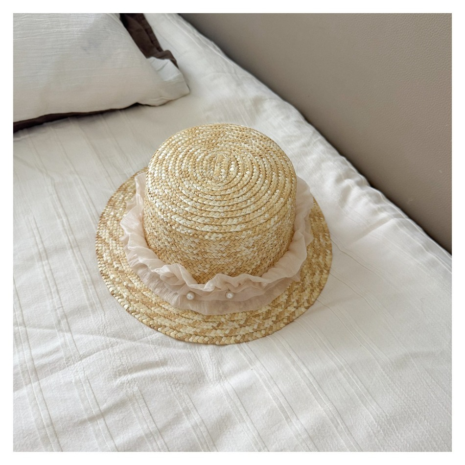 Kids Summer Straw Hat and Bag  - Woven Straw Bag 리뷰 및 가격
