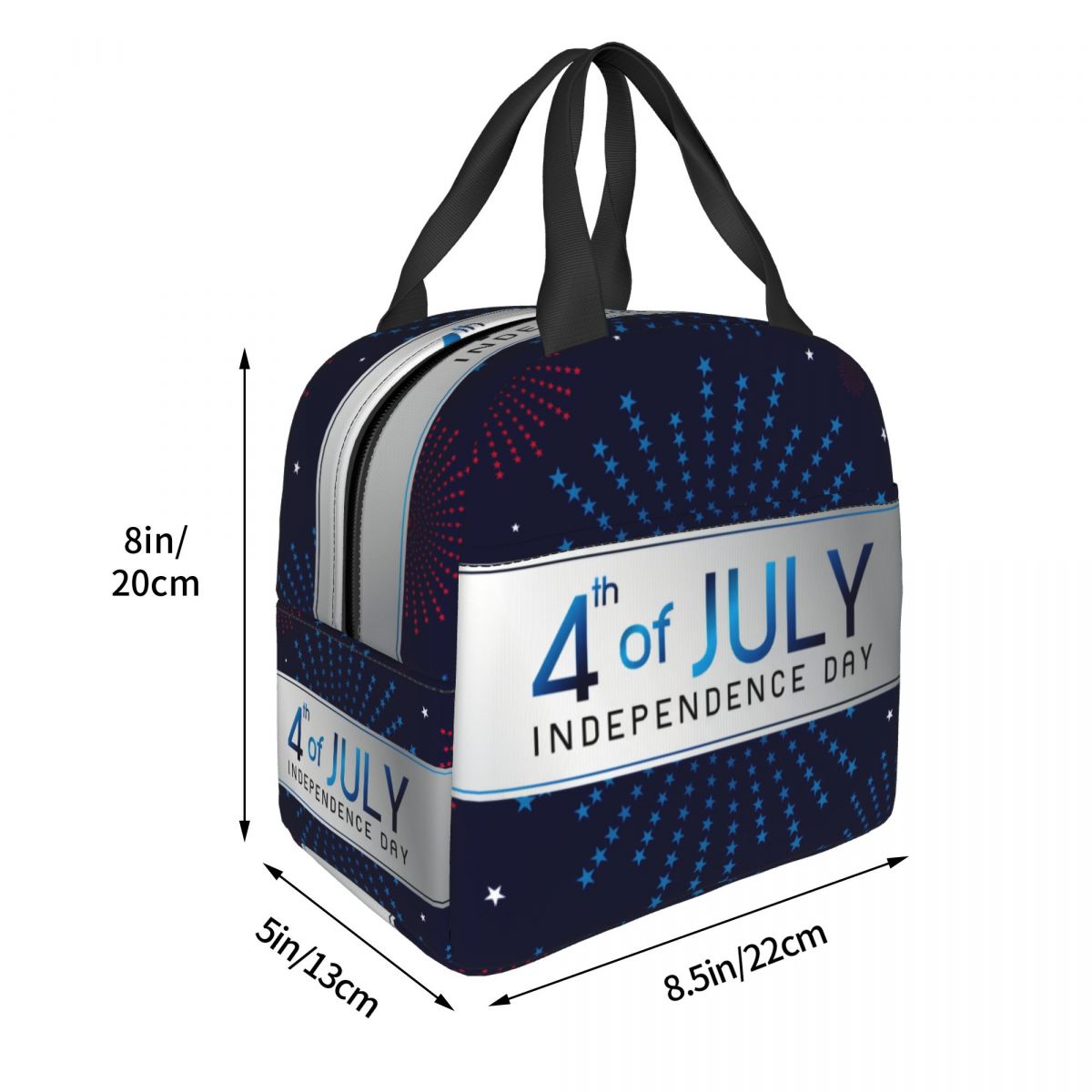Custom American Flag Happy Fou - Women Bags Usa 리뷰 및 가격