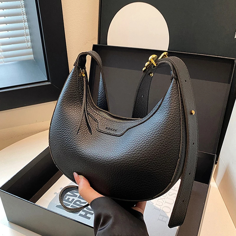 Cross border niche handbag wom - Half Moon Crescent 리뷰 및 가격