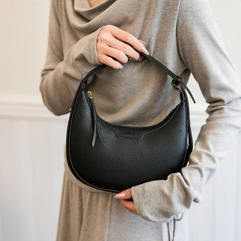Cross border niche handbag wom - Half Moon Crescent 리뷰 및 가격