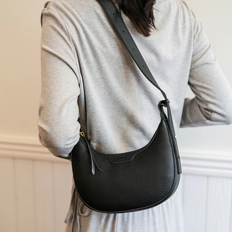 Cross border niche handbag wom - Half Moon Crescent 리뷰 및 가격