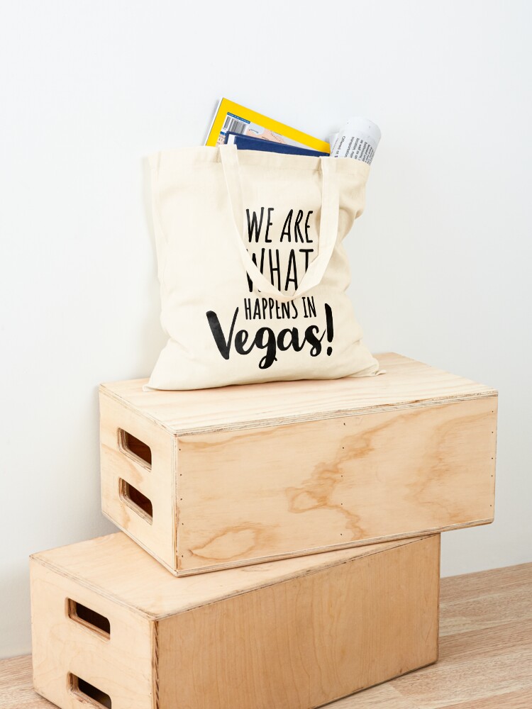 WE ARE WHAT HAPPENS IN VEGAS - - Women Bags Usa 리뷰 및 가격
