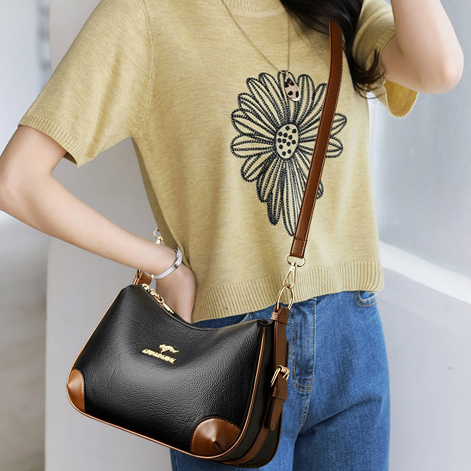Genuine 3 Layers High Quality  - Women'S Kangaroo Bags 리뷰 및 가격