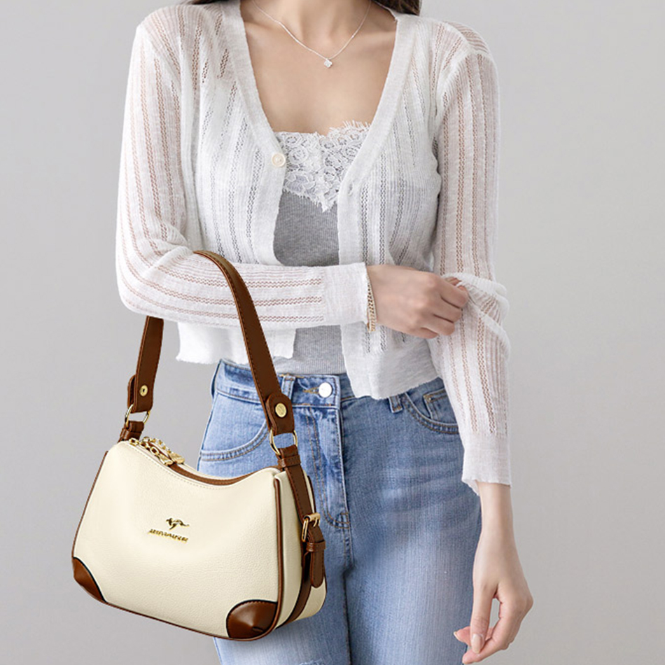 Genuine 3 Layers High Quality  - Women'S Kangaroo Bags 리뷰 및 가격