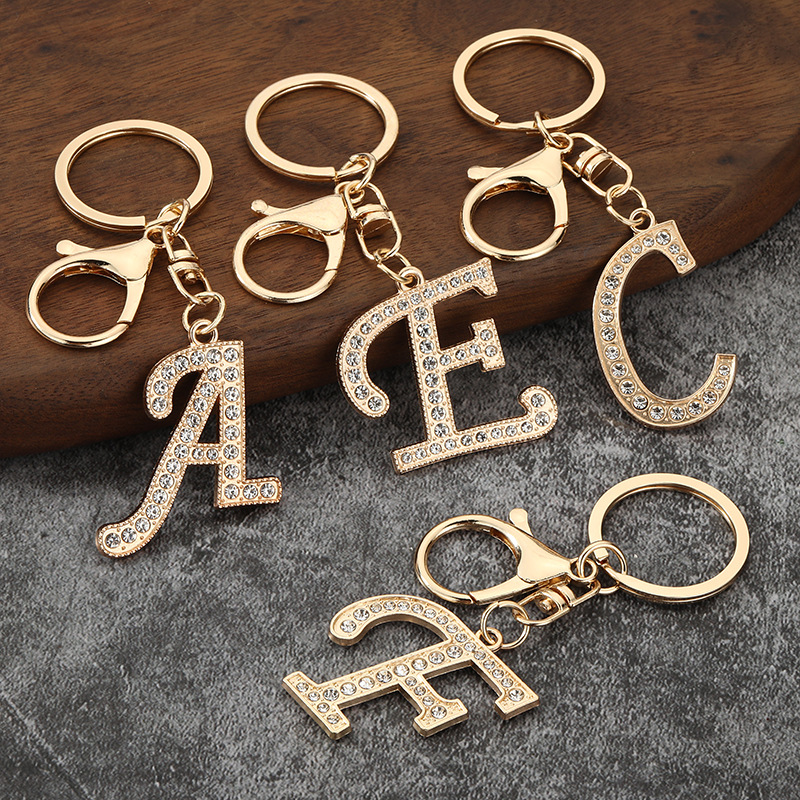 Metal 26 Letter Rhinestone Key - Women Bags Amazon 리뷰 및 가격