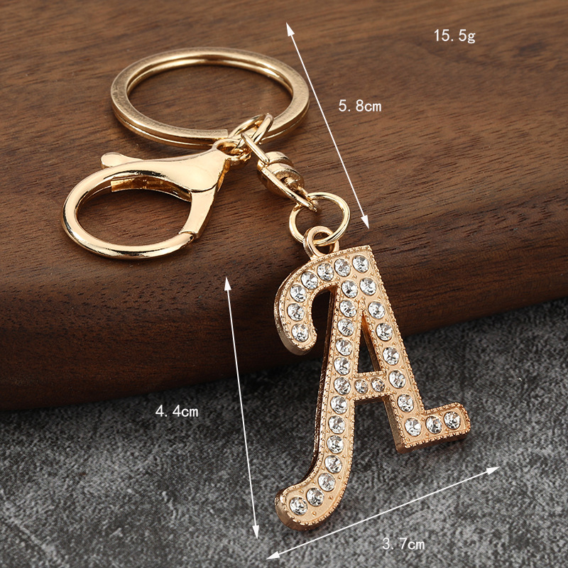 Metal 26 Letter Rhinestone Key - Women Bags Amazon 리뷰 및 가격