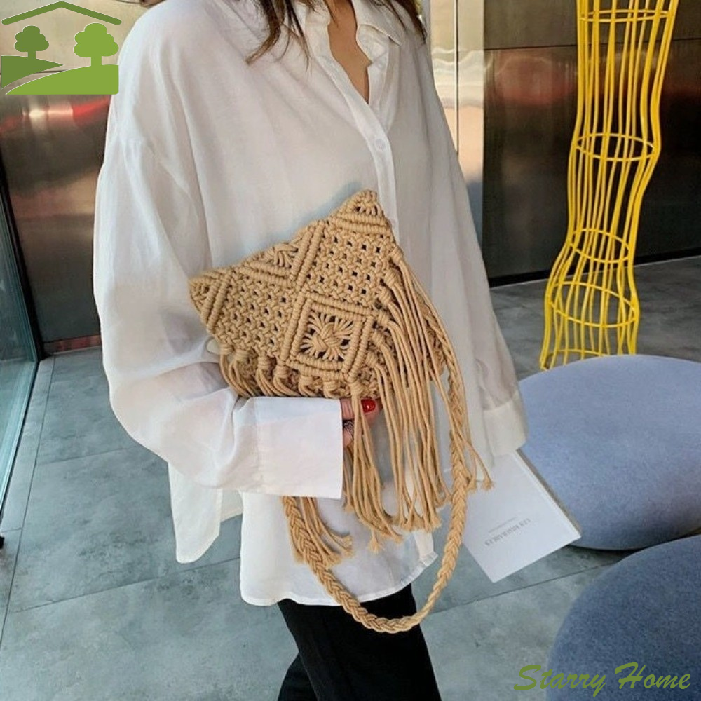 Fashion Ethnic Style Woven Str - Woven Straw Bag 리뷰 및 가격